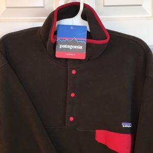 NWT. Patagonia brand synch snap fleece sweater